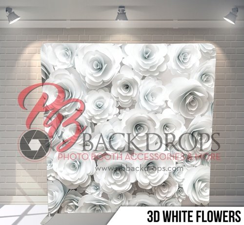 Pillow 3DWhiteFlowers PB 29409.1543869878